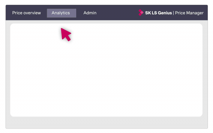 LS Genius | Price Manager - Analytics